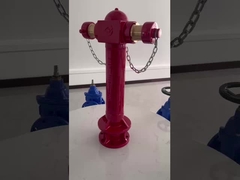 BS750 소방용 수직 소방용 수염기 붉은색으로 칠한 PN16 압력 ISO9001 인증