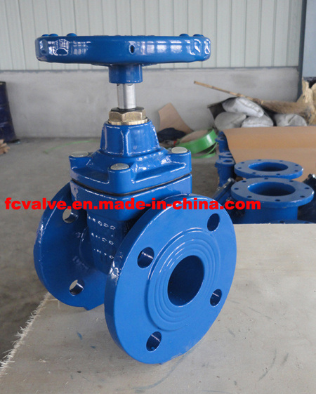 Soft Seat Gate Valve Operation With Cap DN50-DN800 With Handwheel 2''-32'' Rising Stem